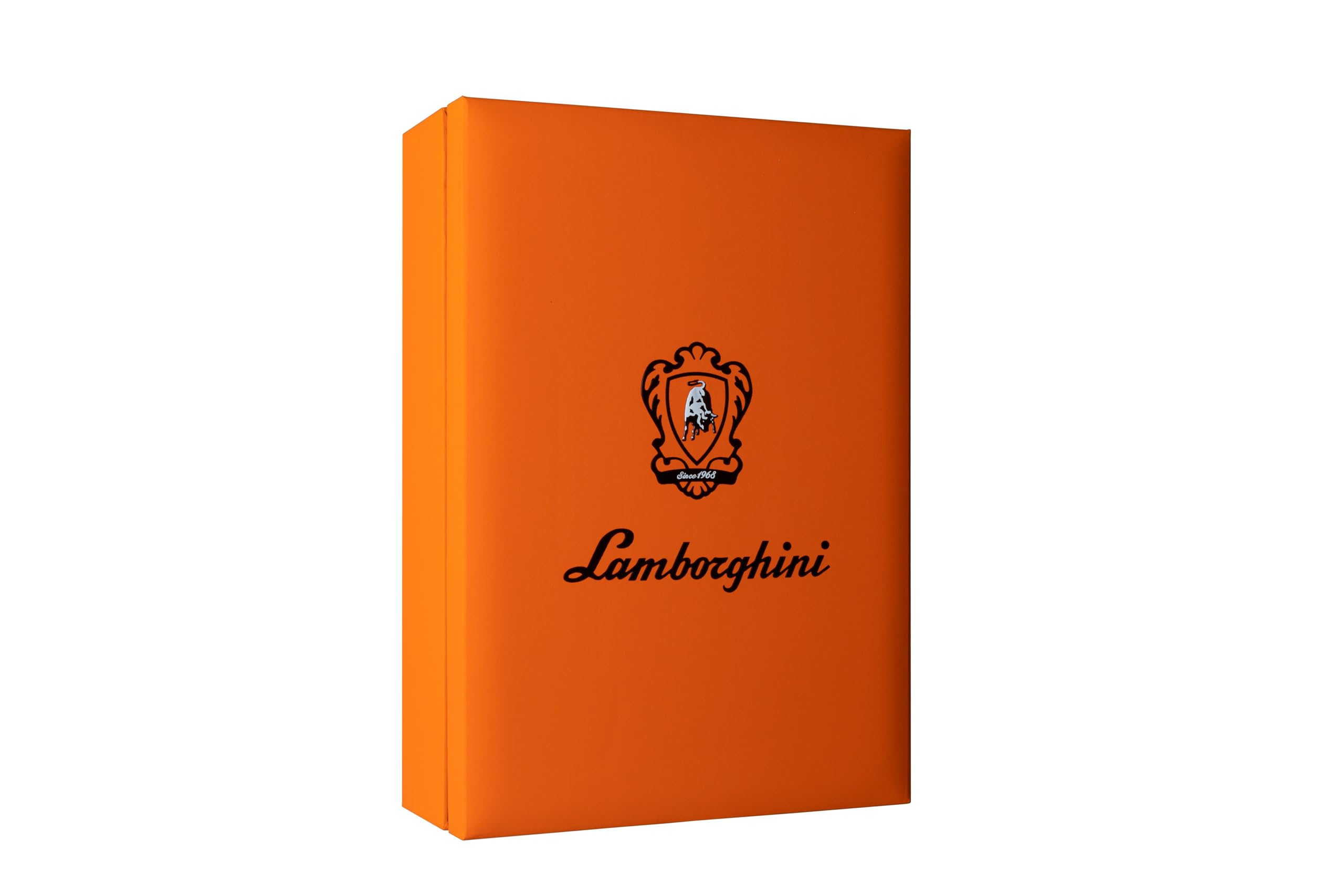 Lamborghini Ottagonale – Cofanetto Regalo con Bottiglia 0,75L e Flûte | Spumante Metodo Charmat, Made in Italy – Linea Ottagonale (GOLD)