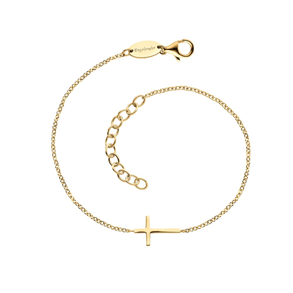 Angel Whisperer 32020108 Women's Bracelet 925 Silver, one size, Sterling Silver Yellow gold, No Gemstone