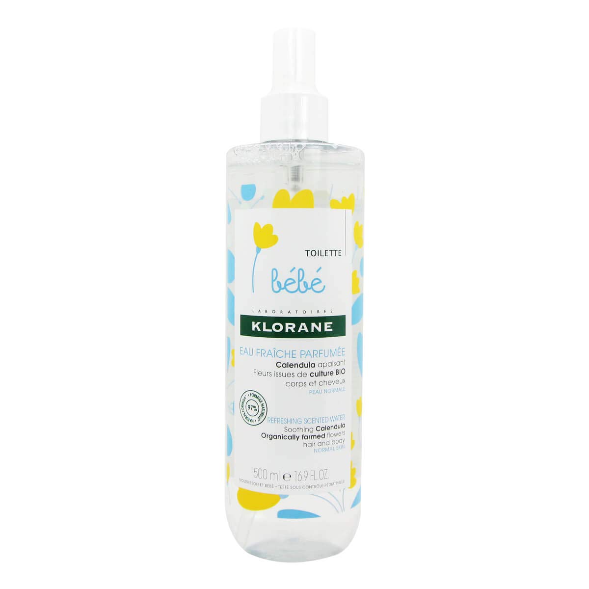 Klorane Baby Refreshing Scented Water 500ml