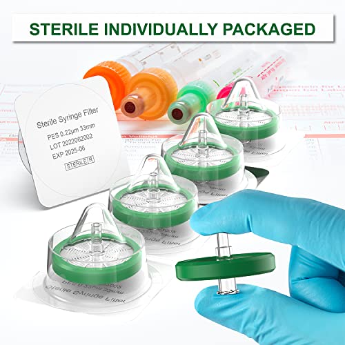 Four E'S Scientific SYRINGE FILTER S Sterile Pes With Glass Fiber Pre-Filters thumb #3