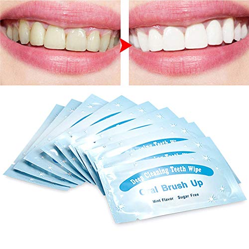 Songfir HT-126 Mint-Flavored Oral Finger Wipes Teeth Whitening Wipes Oral Cleaning Wipe thumb #5