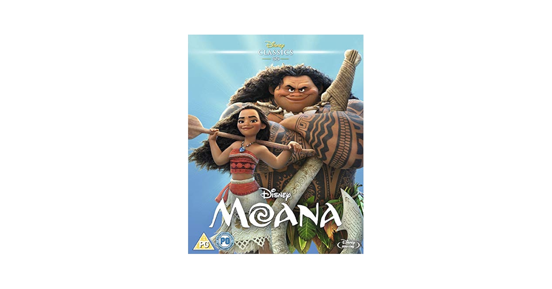 その他 Moana [Blu-ray] Disney's MOANA - Blu-Ray + DVD - 2 Disc Set - NO SLIPCOVER