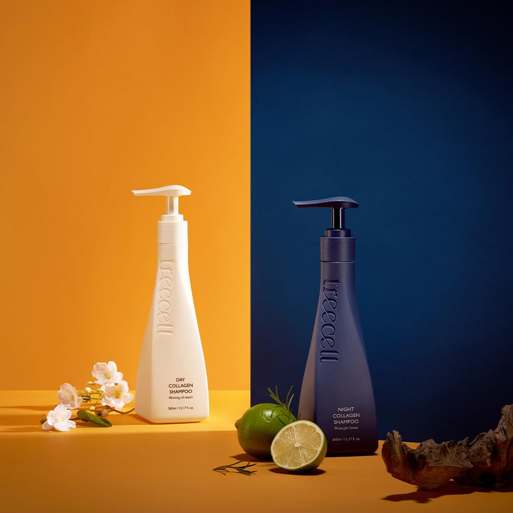 TREECELL Night Collagen Shampoo, Midnight Forest 12.2 fl oz (360 ml) | Deep Cleansing & Hydrating Night with Low-Molecular Collagen | Korean Shampoo - Image 7