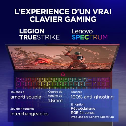 Lenovo Legion Pro 5 15IRX10 83LY 15.1 Core i7 I7 13650HX RAM SSD AZERTY - vue 9