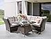 Produktbild Destiny Loungegruppe Palma Lounge Sitzgruppe Sofaset Polyrattan Garnitur Set (86022)