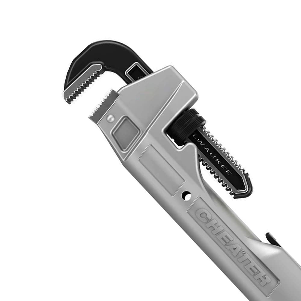 TEHAUX Aluminum Alloy Bathtub Drain Plug Wrench, Silver, 20 in