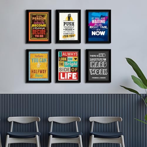 Enhance Your Personal Growth Journey with These Amazon India Finds 27 PAPER PLANE DESIGN Motivational Quotes Framed Posters - Inspirati...