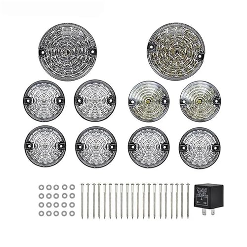 Luces indicadoras LED para rutas nocturnas en Land Rover Defender kit de lámparas modificadas