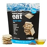 Every Body Eat Sea Salt Chia Snack Thins, Gluten & Dairy Free, Vegan (1 Pack)
