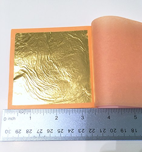 24 Karat Edible Gold Leaf Sheets - Image 4