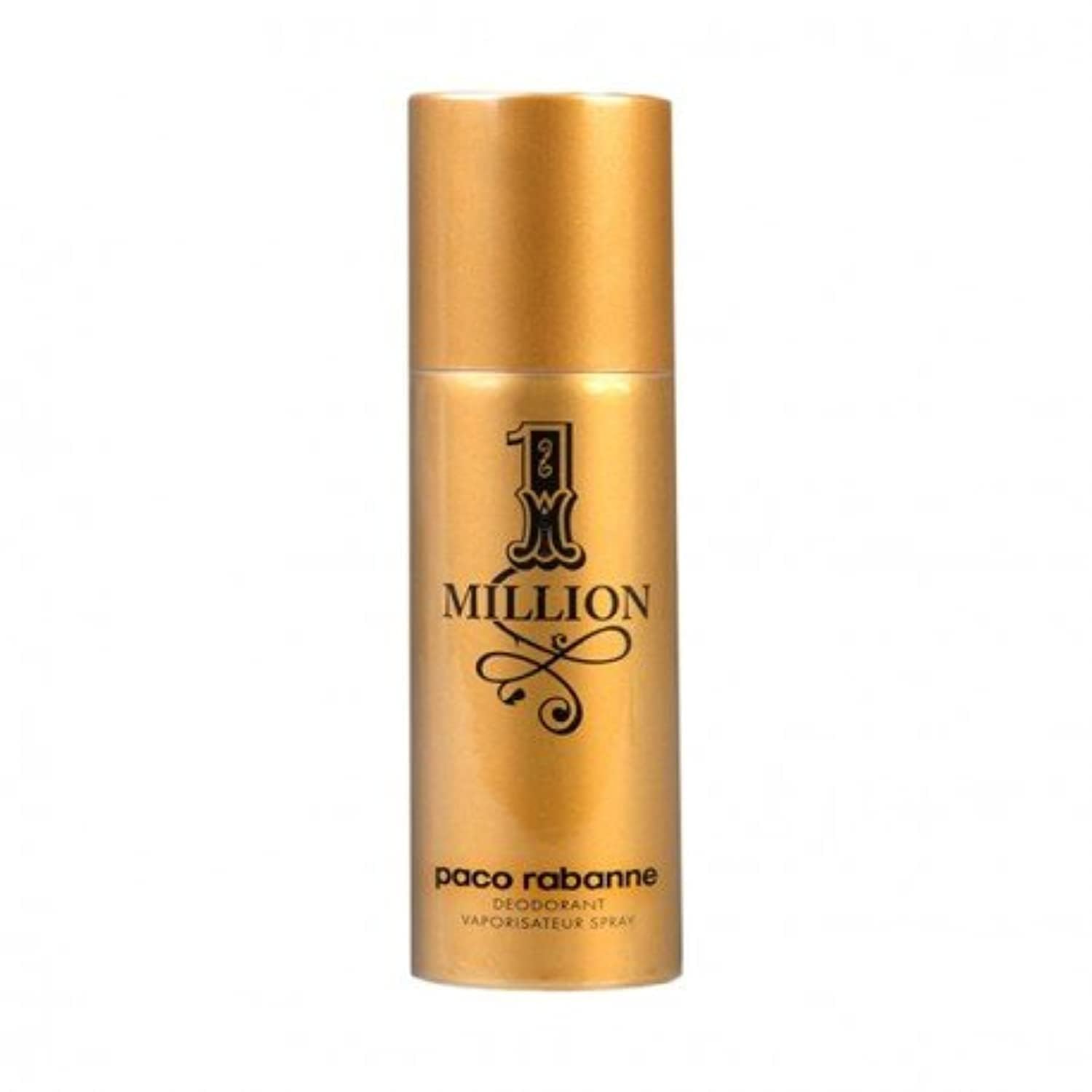 Paco Rabanne 1 Million Deodorante Spray, Uomo, 150 ml (Confezione da 2)