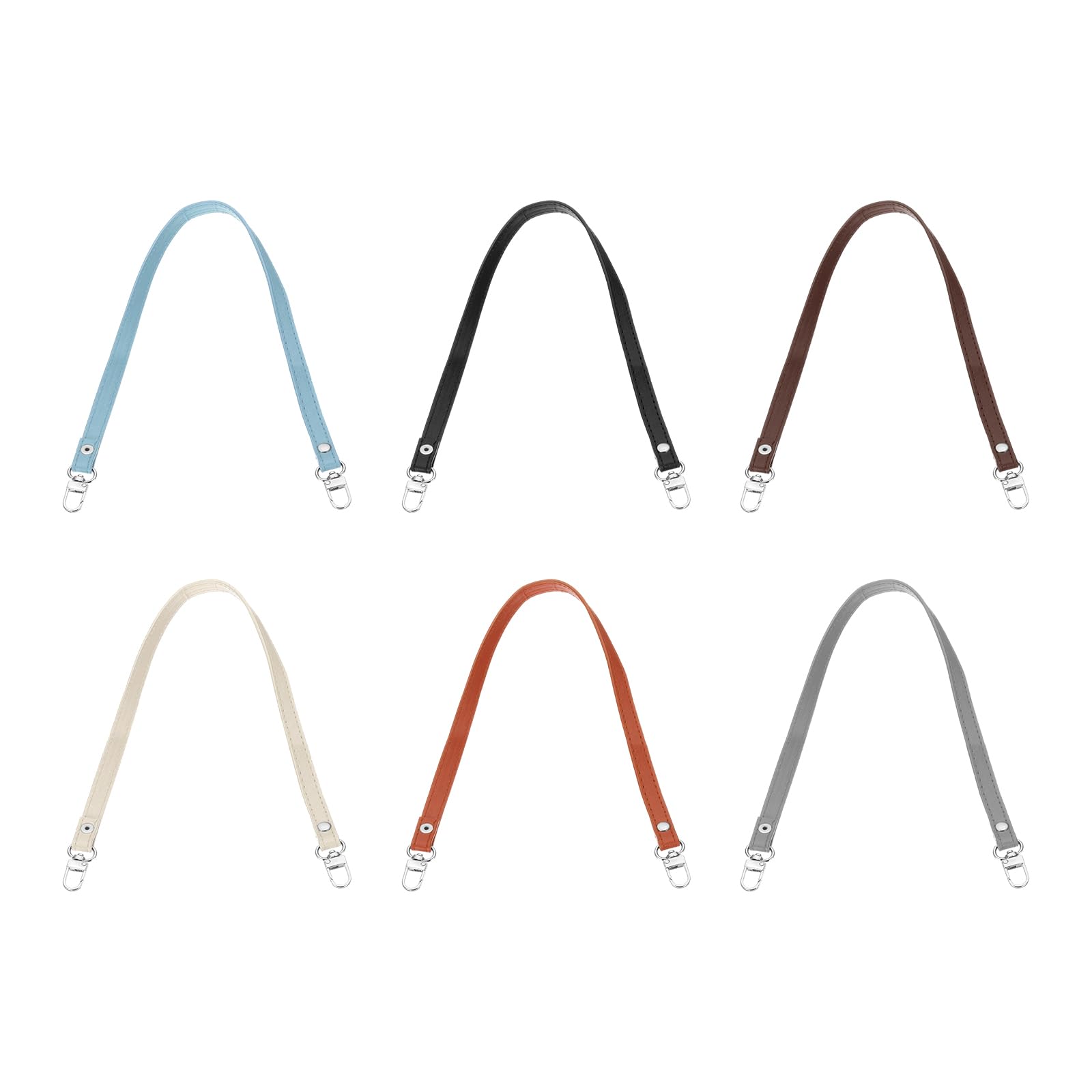 Réparer une anse cassée avec la sangle de sac à main PATIKIL 66 cm en cuir lot de 6