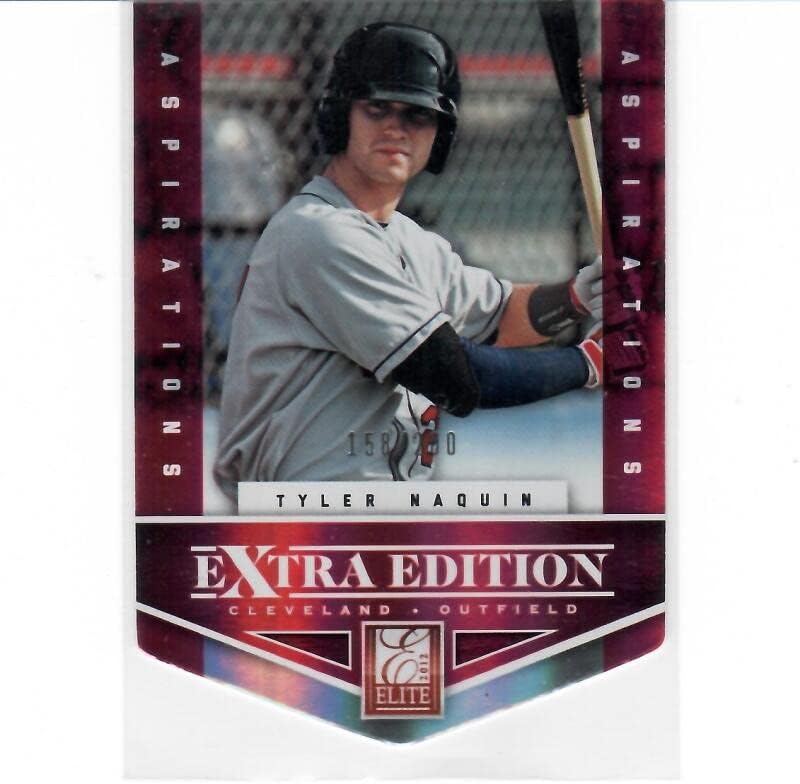 2012 Donruss Elite Aspirations Die Cut Prospects #110 Tyler Naquin RC - Rookie Card /200 Cleveland Indians Baseball NM-MT
