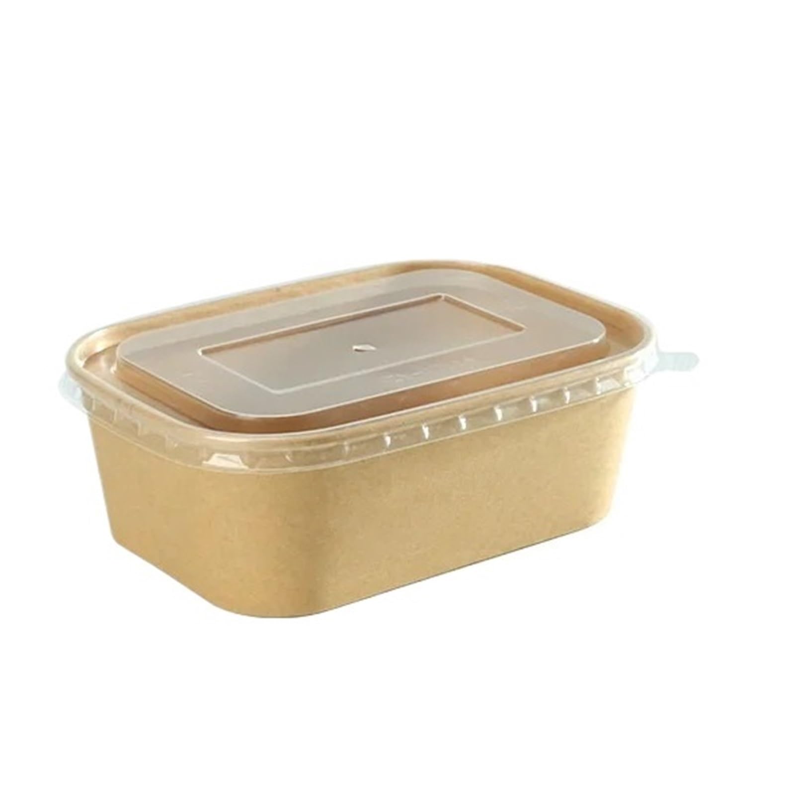 50 szt., 500, 650, 750, 1000 ml, kwadratowe miski z pokrywkami, pudełko na lunch, pojemniki na żywność do zupy, sałatki, makaronu (1000 ml)