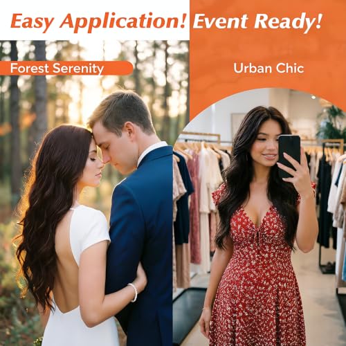 Image of Sunny Hair Clip in Hair Extensions Real Human Hair Dark Brown 16inch 135g | Brown Human Hair Clip in Extensions Give Natural Fullness, Balanced Coverage and Easy Everyday Styling For a Full Head