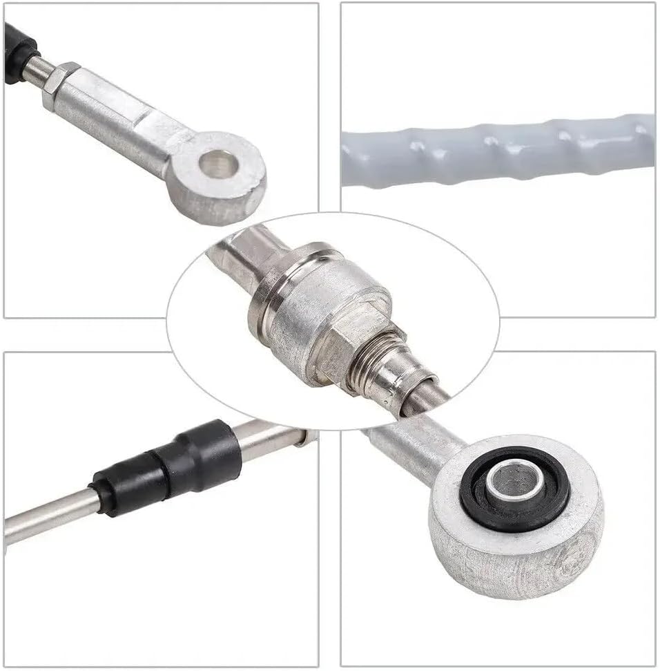 Gear Control Cable Compatible With Civic SI K20Z3 6 Speed Transmission For RSX Type-S Trans Shifter Cable Bracket Shift Linkage Kit(Cable and Bracket)