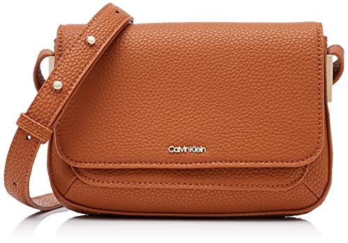 Calvin Klein CK Must Plus Bandoulière, Crossovers Femme, Cognac, Taille Unique