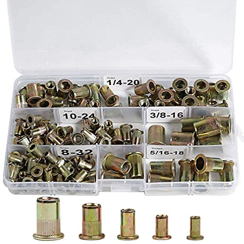 Blind Rivet Nuts 3/816 Rivet Nuts 25 Nutserts 3/8x16 Threaded Insert