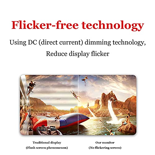 Image of Ultra-Thin Wide Monitor 16-inch Portable Computer Monitor Full Hd 1080p Led LCD External Monitor with Hdmi and Vga Ports-Black
