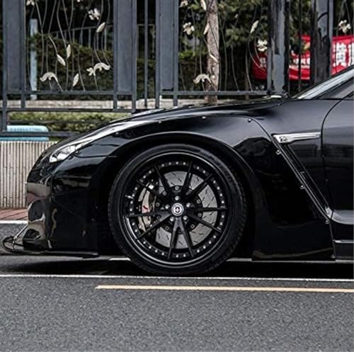 Image of Black Vinyl Car Wrap Waterproof Self Adhesive Film Air Release Technology Vinyl car Wrapping Sheet (18 x 140 inch, Black Glossy)