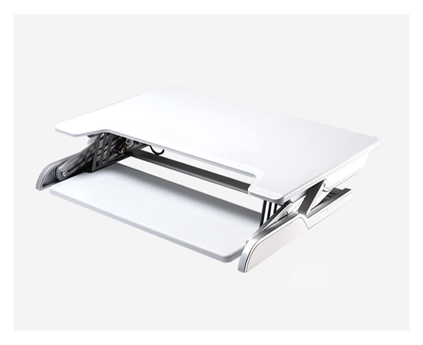 YNBSHGAA ID-36 Height Adjust Sit Stand Desk Riser Foldable Laptop Desk Notebook/Monitor Holder Stand With Keyboard Tray