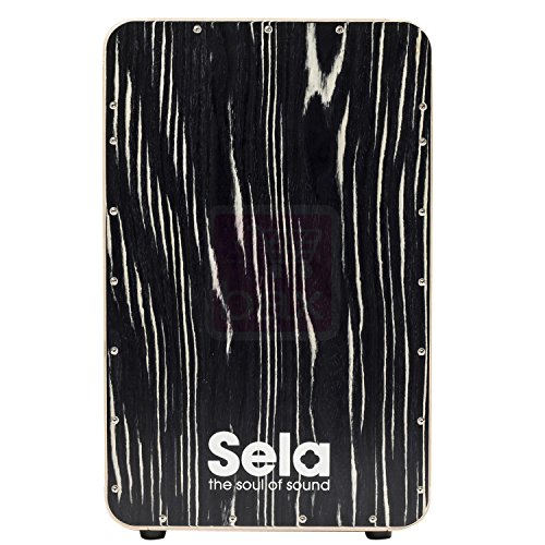 sela SE 034A CaSela Makassar Professional Cajon with Removable Snare System and Special Clap Corners