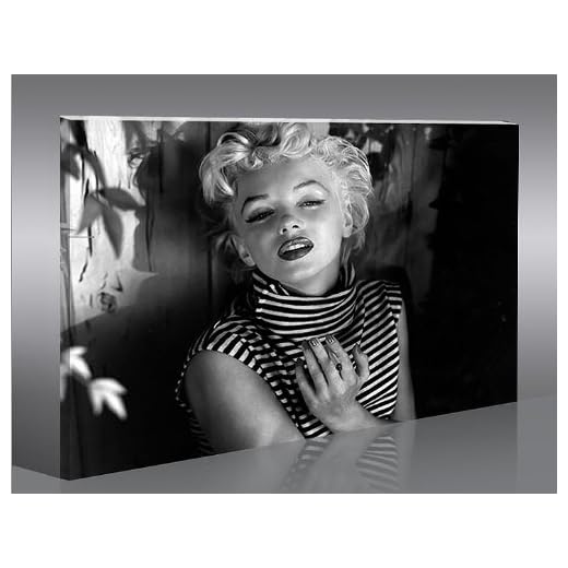 islandburner Cuadro en Lienzo Marilyn Monroe V15-1 Impresión sobre Lienzo - Formato Grande - Cuadros Modernos
