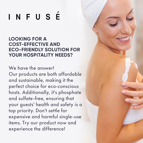 Image of Terra Pure Infuse Hotel Lotion | 1 Gallon | Designed to Refill Soap Dispensers (Set of 4 Gallons)