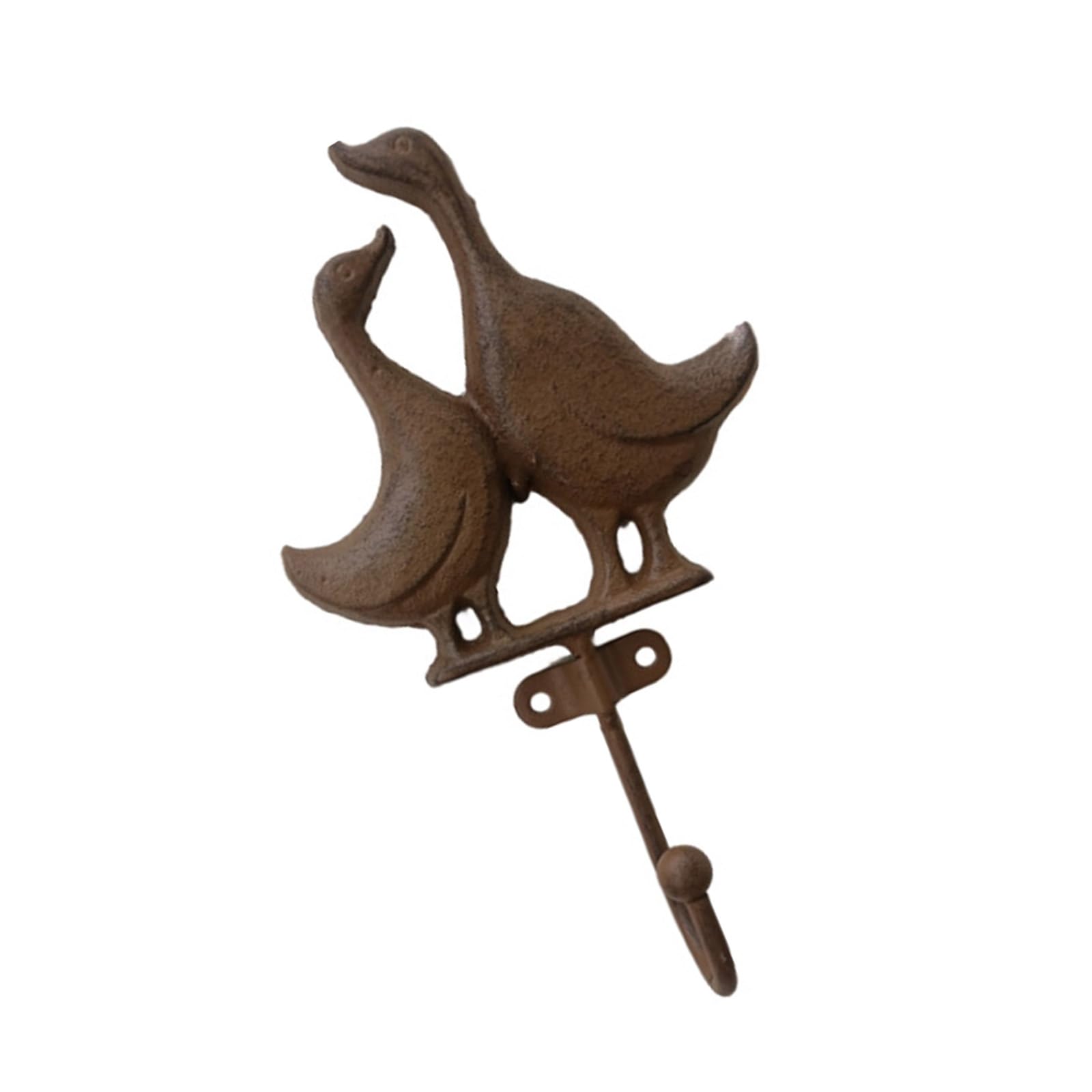Cast Iron Hooks Elegant Wall Decor Holder for Entryway Garden Kitchen Bathroom Organization Rustic Entrance Decor Hooks