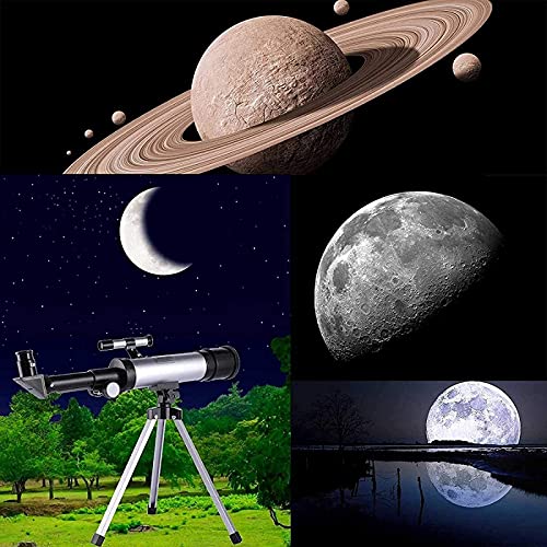 Telescopio Astronómico Refractor 60mm con Trípode de Acero miniatura 5