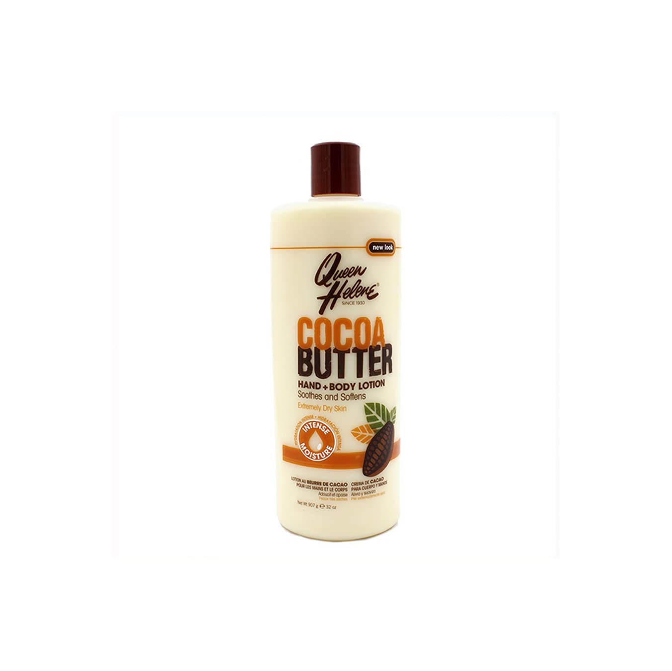 Queen Helene Hand Plus Body Lotion Cocoa Butter 32 Fluid Ounce
