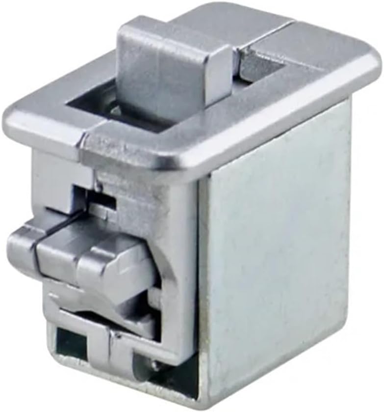 バックルロック インパクトボタンロック インパクトロック 産業機器キャビネット 自動閉鎖 スクエアドアロック 1個