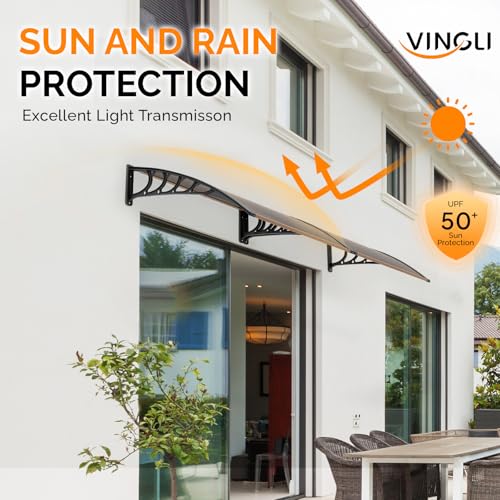 image for VINGLI Window Awning Door Canopy Exterior, 40