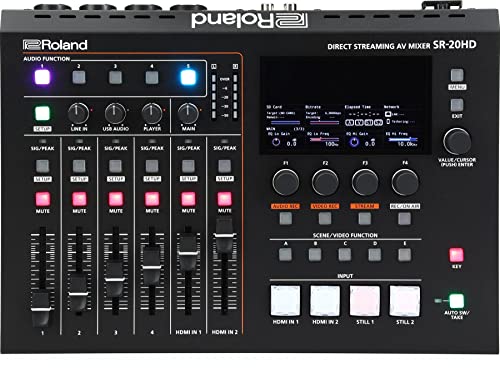 Roland SR-20HD All-in-One Switching and Streaming Solution AV Mixer