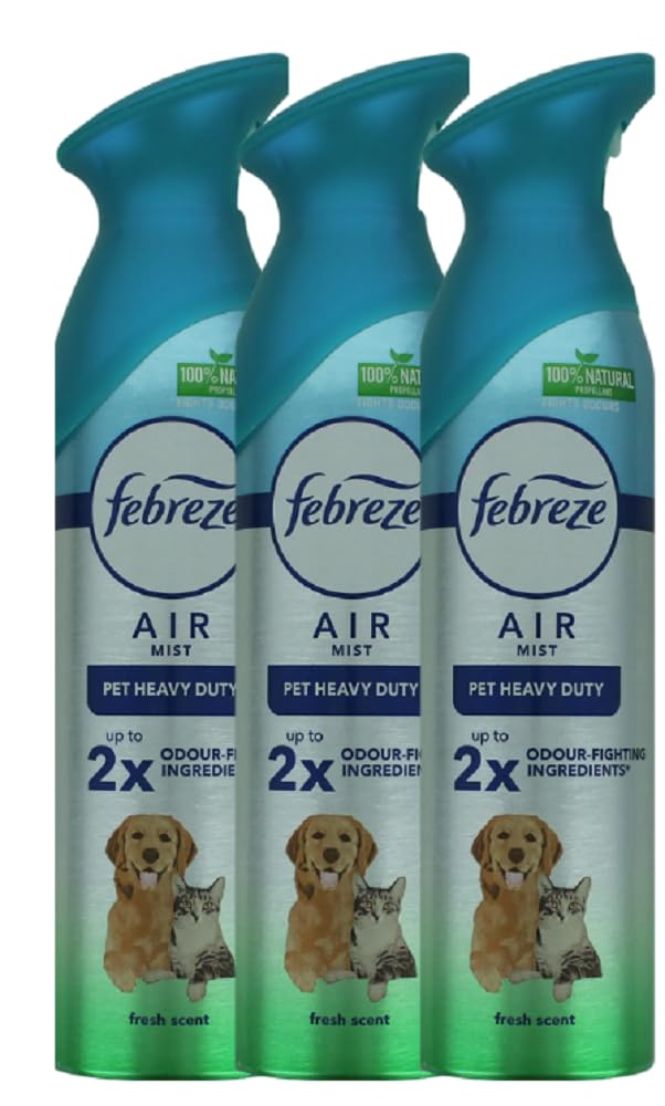 3 X 300 ml Febreze Air Effects Air Freshener Can Spray - PET