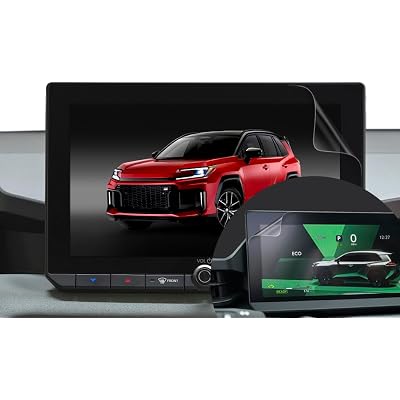 Screen Protector Compatible For 2026 Toyota RAV4 Digital Instrument Cluster 12.3 Inch And Infotainment Navigation Display 12.9 Inch Matte Anti Glare Screen Protector 2 Pack Of Each By Artemis Shields XSE, Limited