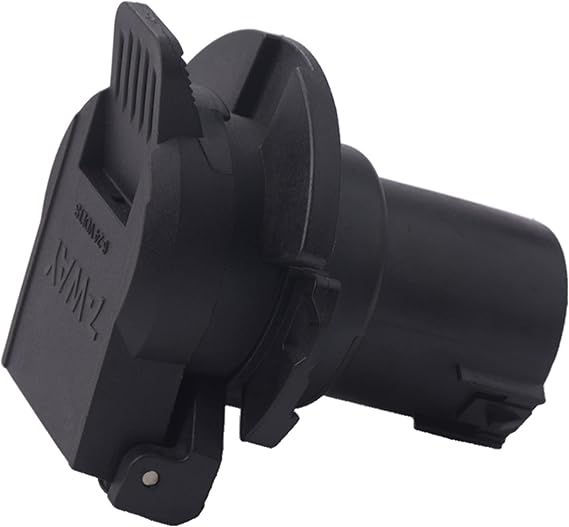 MRELC USCAR to RV 7 Way Trailer Plug Adapter, Twist Lock 7