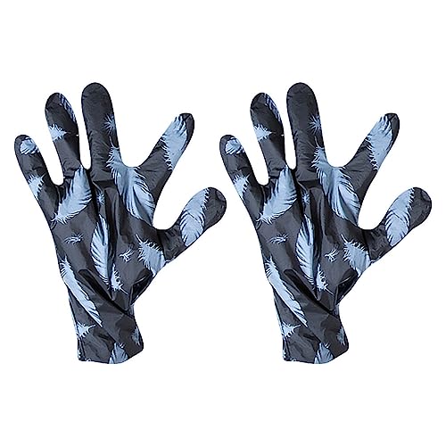 Beavorty Maschera Per Le Mani Esfoliante e Nutriente in Fango Lavico, Guanti Per La Cura Delle Mani Idratanti in Taglia Corta, Set Da Per Pelle Secca e Rugosa Uomo e Donna