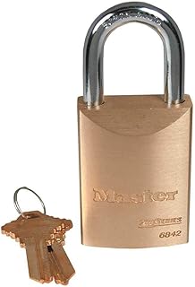 Master Lock 6842 Solid Brass Padlock