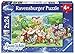 Ravensburger Italy-I Sette Nani Disney Princess Biancaneve Puzzle, 2x24 Pezzi, Multicolore, 8859