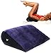 EMPHY Inflatable Magic Sex Pillow for Adult Games,Sex Cushion for Couple, Sex Toys Position Support Wedge Ramp Body Cushion (Triangle)