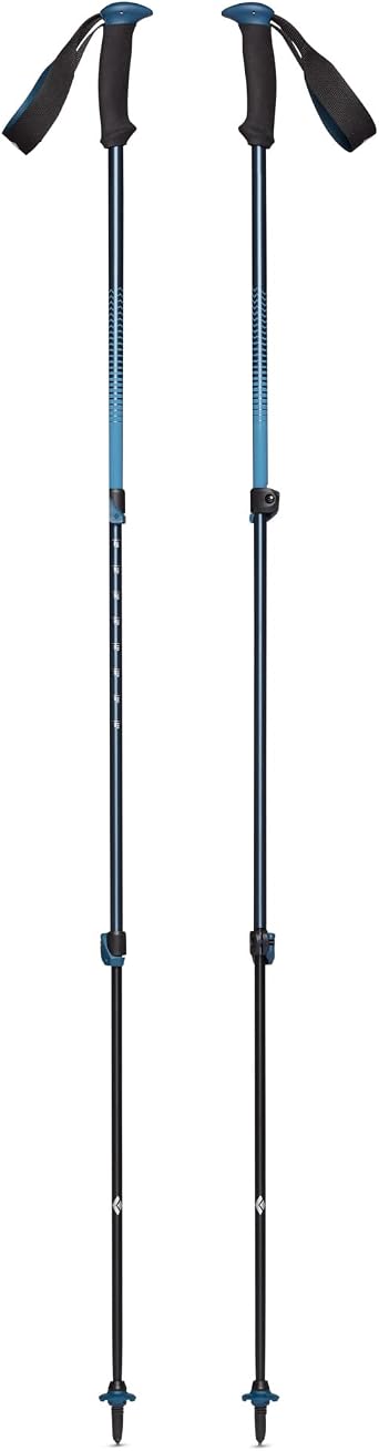 BLACK DIAMOND Trail Back Durable Aluminum Trekking Poles Adjustable, Hiking