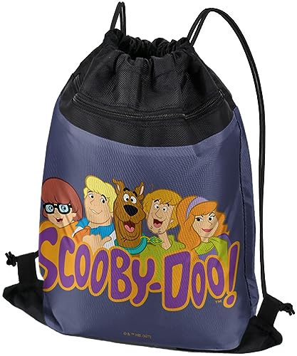 LOGOVISION Scooby Group Drawstring Backpack Sports Bag Sackpack 17