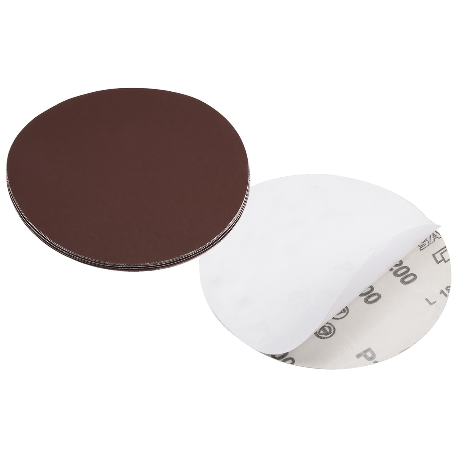 CoCud PSA Sanding Discs, 6 Inch Dia 1200 Grits, Self Adhesive Sticky-Back Sandpaper - (Applications: for Woodworking Metal Finishing), 10-Pieces