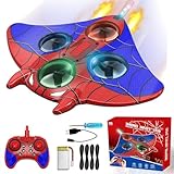 RC Plane Toy for Kids, 2.4GHz Remote Control Plane RC Aeroplane Toys, with 360° Flips and Flash Light, Aircraft Airplane Model Toys for Kids and Adults，