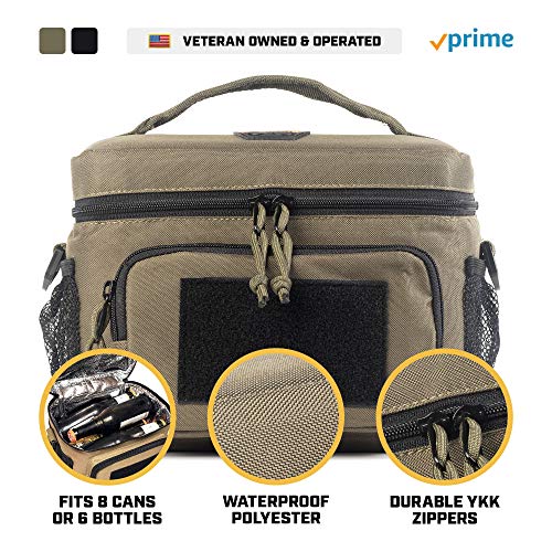HSD Lunch Bag, 8mm Thick Insulation, Meal Prep Lunch Box, Hot & Cold Food & Drinks, Insulated Cooler, Water Resistant, Soft Sided, Easy To Clean Lining, Men, Women, Kids (Ranger Green, Medium) - Thumbnail 3