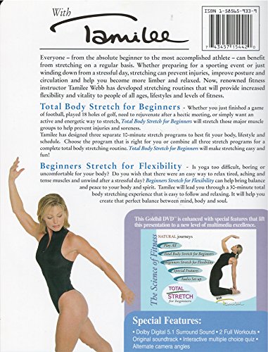 Total Stretch for Beginners DVD para aprender a estirar correctamente desde cero 3