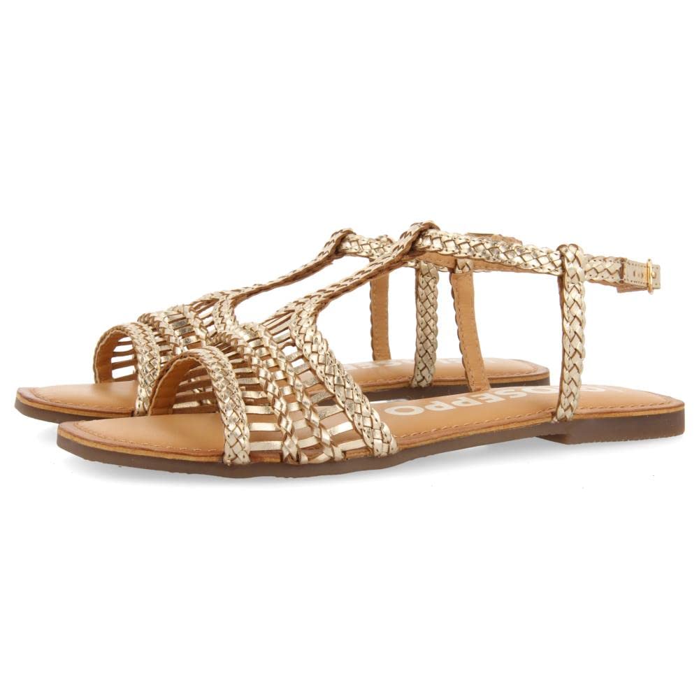 GIOSEPPO Womens Icarai Sandal, Gold, 6 UK