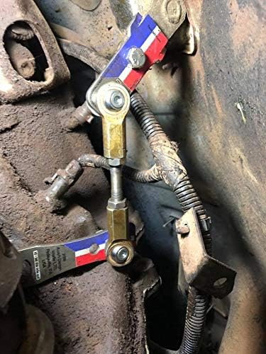Azzy's Design Works Transfer Case Linkage kit, fits Jeep Cherokee XJ & Comanche MJ - Easy install version (Stainless Steel) MADE IN THE USA
