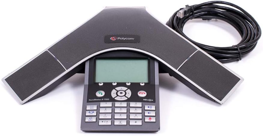 Polycom SoundStation IP7000 VoIP Conference phone, No PSU, No Mics (2200-40000-001) - (Renewed)